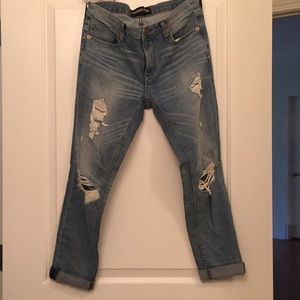 Express girlfriend jean. Size 4